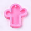 Cactus DIY Pendant Silicone Molds DIY-TAC0007-50-1