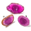 Dyed & Heatsd Natural Agate Slice USB Night Light Decoration G-Q170-10A-1