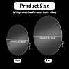 2Pcs 2 Styles Transparent Acrylic Sheet MACR-BC0001-09-2
