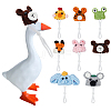 8Pcs 8 Styles Polyester Doll Hat DIY-SC0033-54D-7