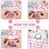 DIY European Style Bracelet Kits. including Alloy & Resin European Beads DIY-YW0012-11A-5