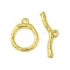 Rack Plating Eco-Friendly Brass Toggle Clasps KK-K330-43G-2