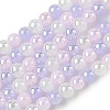 Electroplate & Gradient Color Glass Beads Strands LAMP-M023-03-01-1