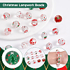 20Pcs 10 Styles Christmas Theme Handmade Lampwork Beads LAMP-PH0001-39-4