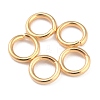 Rack Plating Brass Jump Rings KK-O139-18E-G-1