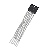 304 Stainless Steel Link Bracelets BJEW-B169-02P-4