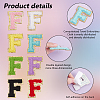 16Pcs 8 Colors Computerized Towel Embroidery Cloth Self Adhesive Patches PATC-PH0001-07C-4