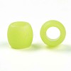 Frosted Opaque Acrylic Beads SACR-T017-08B-2