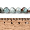 Natural Larimar Beads Strands GG-CBA19D6-A01-8mm-5