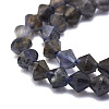 Natural Iolite Beads Strands G-E569-D01-3