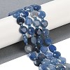 Dyed & Heated Natural Blue Aventurine Beads Strands G-C116-A57-01-1