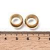 304 Stainless Steel Large Hole Beads STAS-H263-01G-01-2