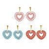 Glass Seed Bead Dangle Earrings EJEW-MZ00768-3