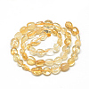 Natural Citrine Beads Strands G-S264-06-2