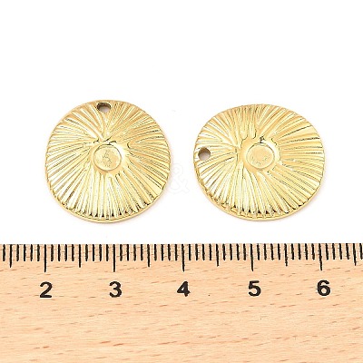 304 Stainless Steel Pendant Cabochon Settings STAS-A089-10G-1