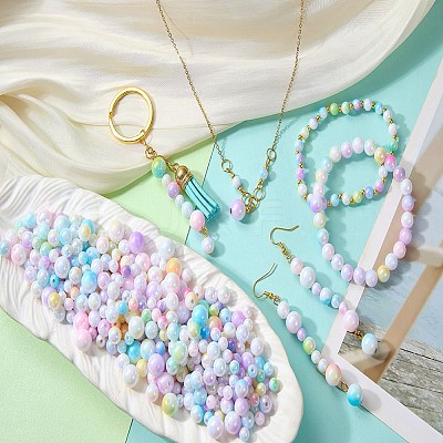 115G Opaque Acrylic Beads OACR-SZ0001-65B-1
