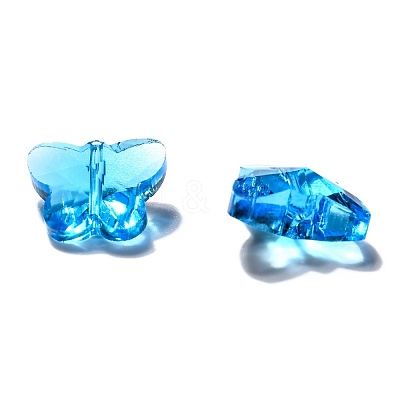 Transparent Glass Beads GLAA-P037-02-35-1