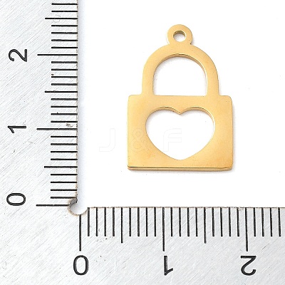 PVD Vacuum Plating 304 Stainless Steel Pendants STAS-WH0016-05-G02-1