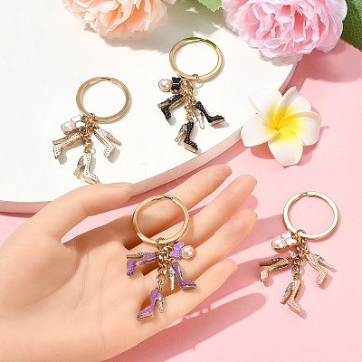Alloy Enamel Keychain KEYC-YW00172-01-1