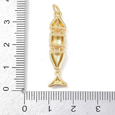 Brass Enamel Pendants KK-P339-24G-01-1