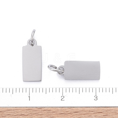 Tarnish Resistant 201 Stainless Steel Pendants STAS-S105-T633-1-6-1