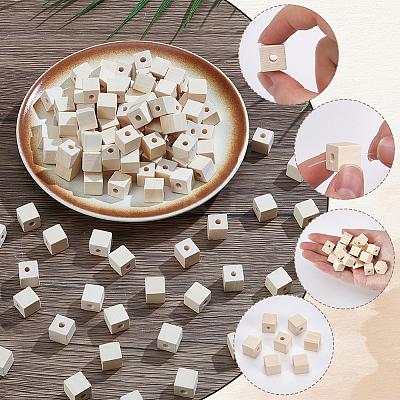 Wood Beads WOOD-SP0001-94B-1