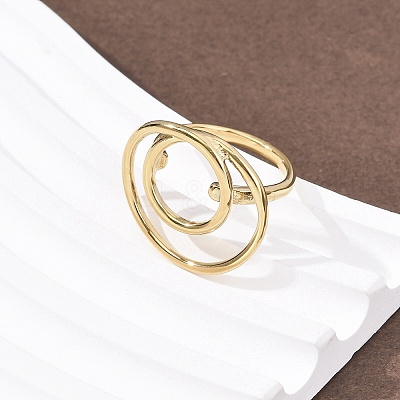 304 Stainless Steel Finger Rings RJEW-P177-01L-G-1