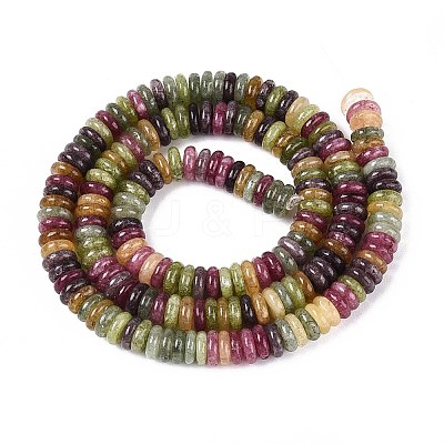 Dyed Natural White Jade Beads Strands G-T142-6mm-05C-1