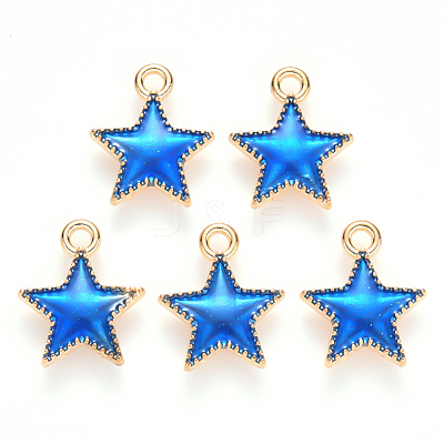 Alloy Enamel Charms ENAM-S121-024A-1