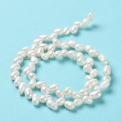 Natural Cultured Freshwater Pearl Beads Strands PEAR-J007-41-1