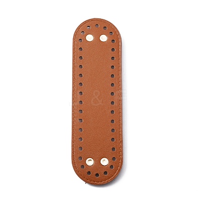 PU Leather Knitting Crochet Bags Nail Bottom Shaper Pad FIND-WH0114-84A-01-1