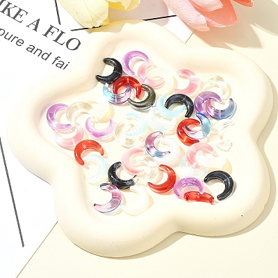 20Pcs Gradient Color Handmade Lampwork Beads LAMP-FS0001-18H-1