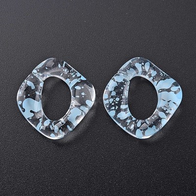 Transparent Acrylic Linking Rings OACR-N009-016A-08-1