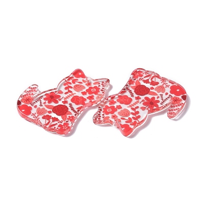 Transparent Acrylic Pendant LS-ENAM-D045-05E-01-1
