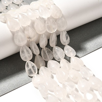 Natural Quartz Crystal Beads Strands G-I377-A30-1