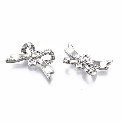 Rack Plating Alloy Connector Charms PALLOY-N175-16P-1