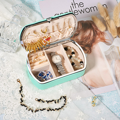 PU Leather Jewelry Storage Box LBOX-TAC0001-01A-1