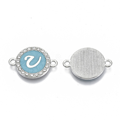 Alloy Enamel Links Connectors LS-ENAM-TAC0003-01S-06U-1