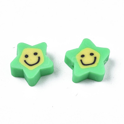 Handmade Polymer Clay Beads CLAY-N011-45A-07-1