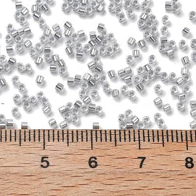 Transparent Inside Colours Glass Seed Beads SEED-H003-04D-1