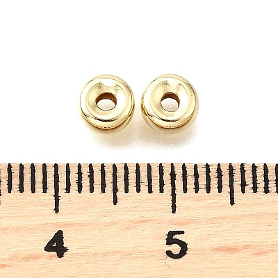 Brass Smooth Beads KK-V011-03B-G-1
