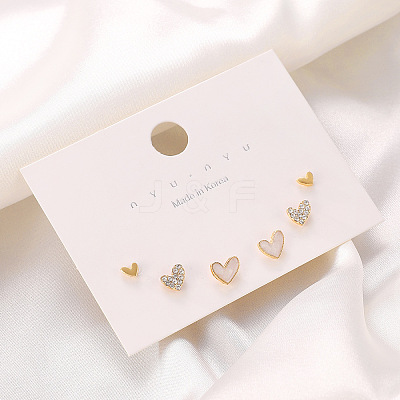 Alloy Stud Earring Sets WH-WG64457-01-1