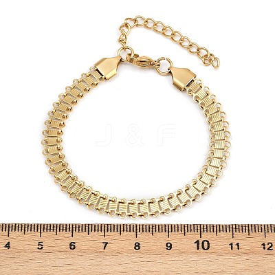 304 Stainless Steel Link Chain Bracelets for Women BJEW-Z143-08G-1
