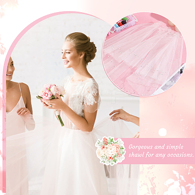 Lady Tulle Collars AJEW-WH0502-34B-1