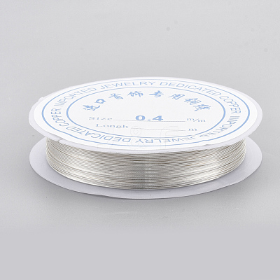 Round Copper Jewelry Wire X-CWIR-Q006-0.5mm-S-1