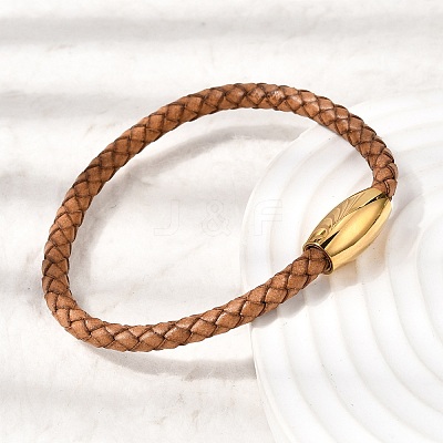Adjustable Imitation Cord Bracelets for Women Men BJEW-F532-01G-1
