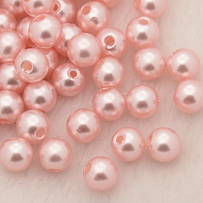 Imitation Pearl Acrylic Beads PL614-7-1