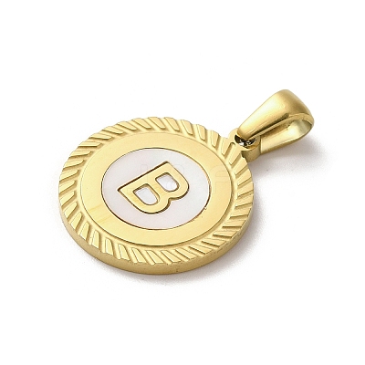 Ion Plating(IP) 304 Stainless Steel Pendants STAS-I204-B-G-1