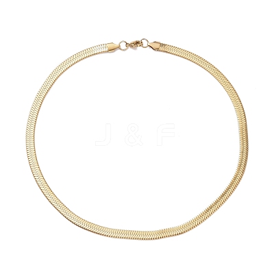 PVD Vacuum Plating 304 Stainless Steel Snake Chains Necklaces NJEW-O058-32G-1