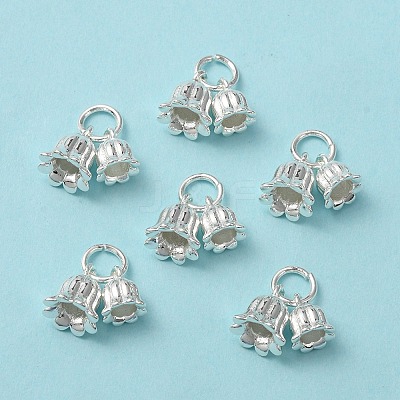Rack Plating Brass Charms KK-C020-02S-1